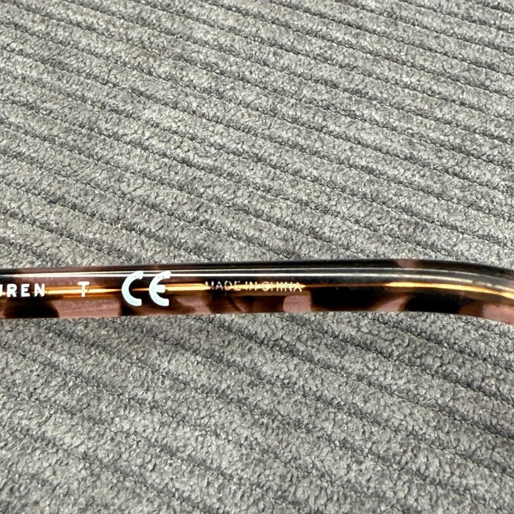 Ralph Lauren RA7089 1693 Pink Tortoise Rectangular Eyeglasses Frames 53-17-140